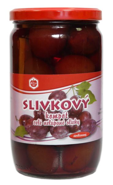 Slivkový kompót 700g - 8586000670280