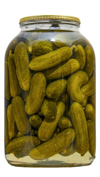 Uhorky sterilizované 5-8 cm 3500g - 8586000676473
