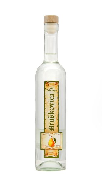Hruškový destilát 43% - Hruškovica 0,5l - 8586000674950