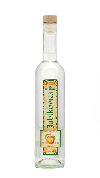 Jablkový destilát 52% - Jablkovica 0,5l - 8586000673427
