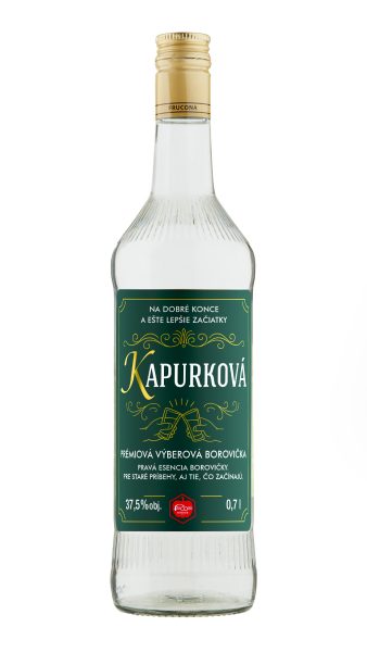 Kapurková borovička 37,5% 0,7l - 8586025911986