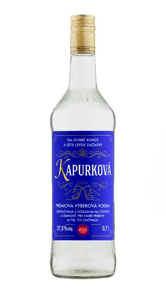 Kapurková vodka 37,5% 0,7l - 8586025911795