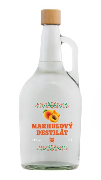Marhuľový destilát 43% 1,75l