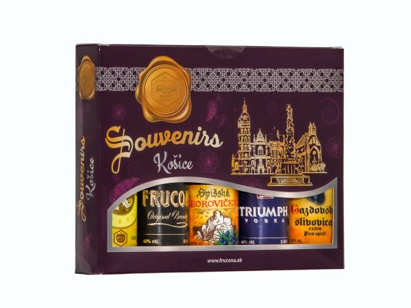 Set Souvenirs Košice - fialový 41,4% 0,2 l (5 x 0,04 l) - 858600067 3274