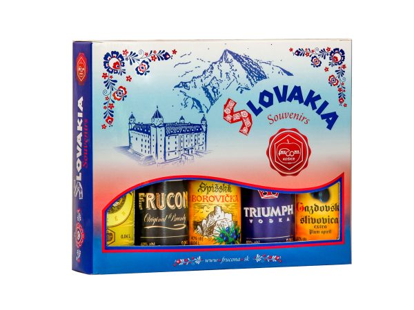 Set Souvenirs Slovakia 41,4% 0,2 l (5 x 0,04 l)