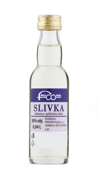 Slivka 38% 0,04l - 8586025910859