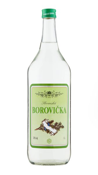Slovenská borovička 38% 1l - 8586025910613