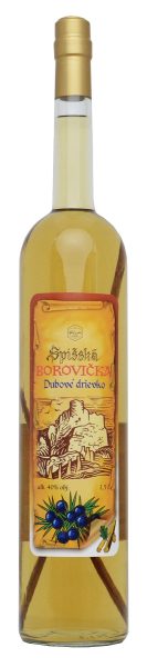 Spišská borovička - Dubové drievko 40% 1,5l - 8586000672727