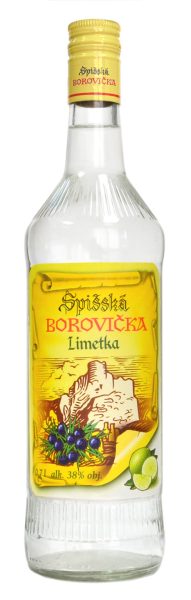 Spišská borovička - Limetka 38% 0,7l - 8586000672796