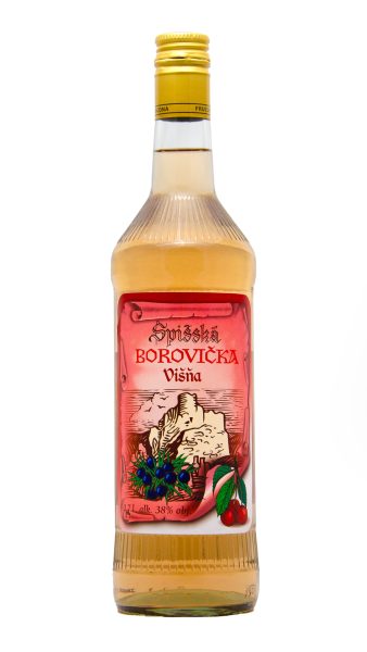 Spišská borovička - Višňa 38% 0,7l - 8586000672895