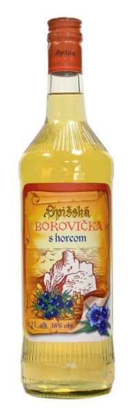Spišská borovička s horcom 38% 0,7l - 8586000672819