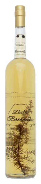 Zlatá Cassovia borovička 38% 1,5l - 8586025910217