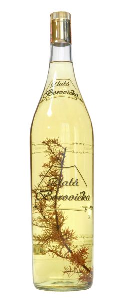 Zlatá Cassovia borovička 40% 3l